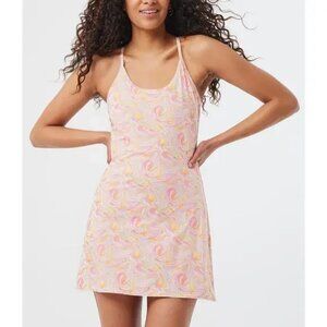 OUTDOOR VOICES The Exercise Dress Pink Marble | NEW WITH TAGS